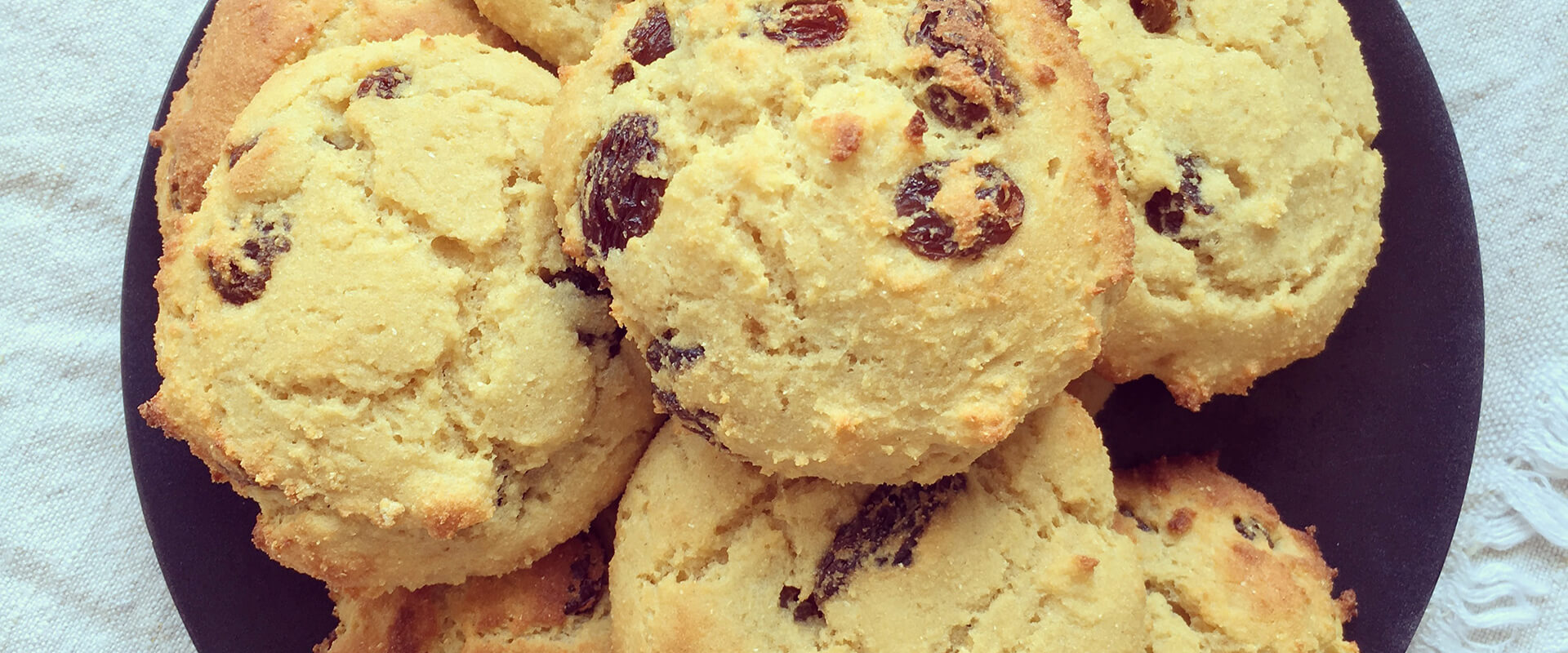 Cookies aux raisins secs sans gluten Bowl and Spoon