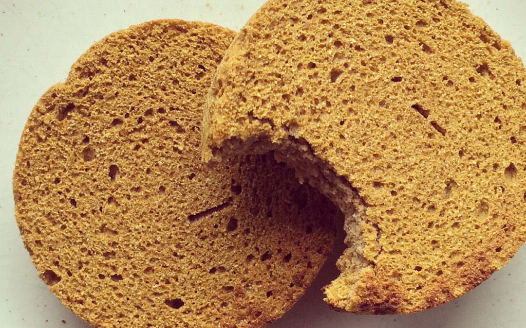 English muffins sans gluten à la courge