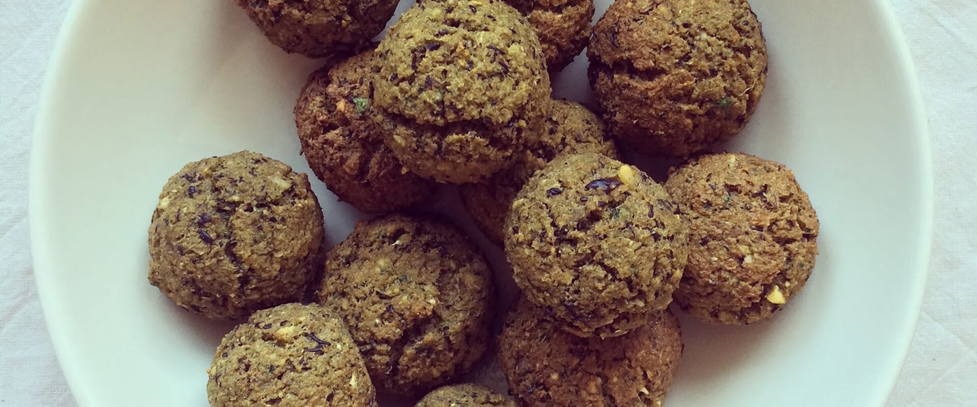 Falafels au four pois chiche & haricots - Bowl and Spoon