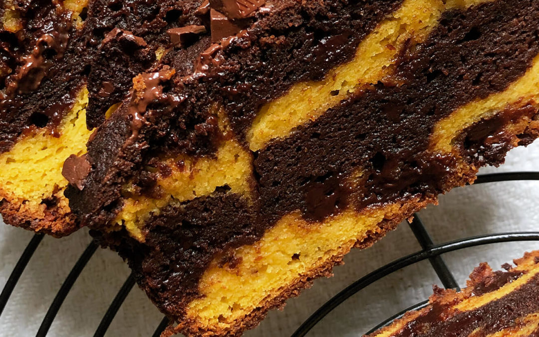 Marbré courge & chocolat